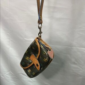 Dooney & Bourke Pink Heart Tag Bag